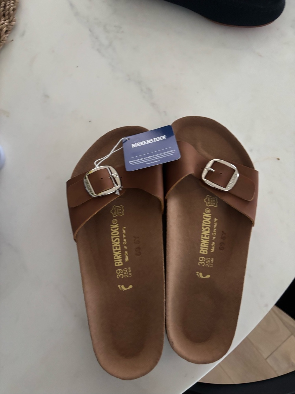 Birkenstock Madrid Adjustable Buckle Sandals - Brown
